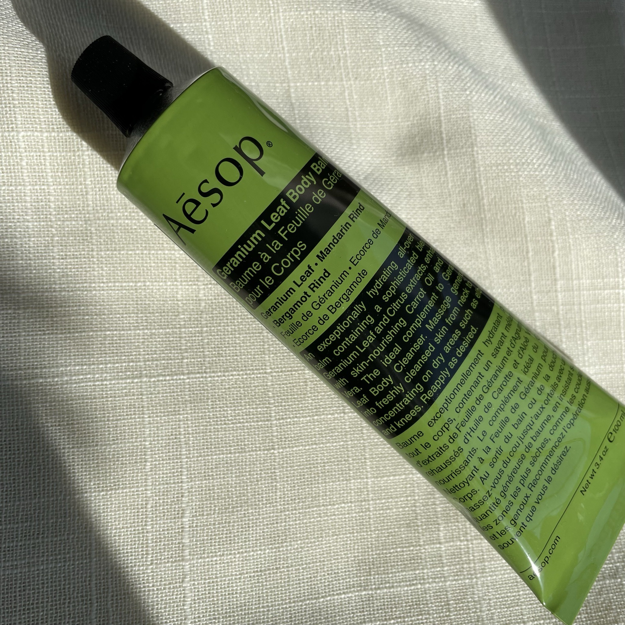 Aesop(イソップ) / ゼラニウム ボディバーム 100mlの公式商品情報