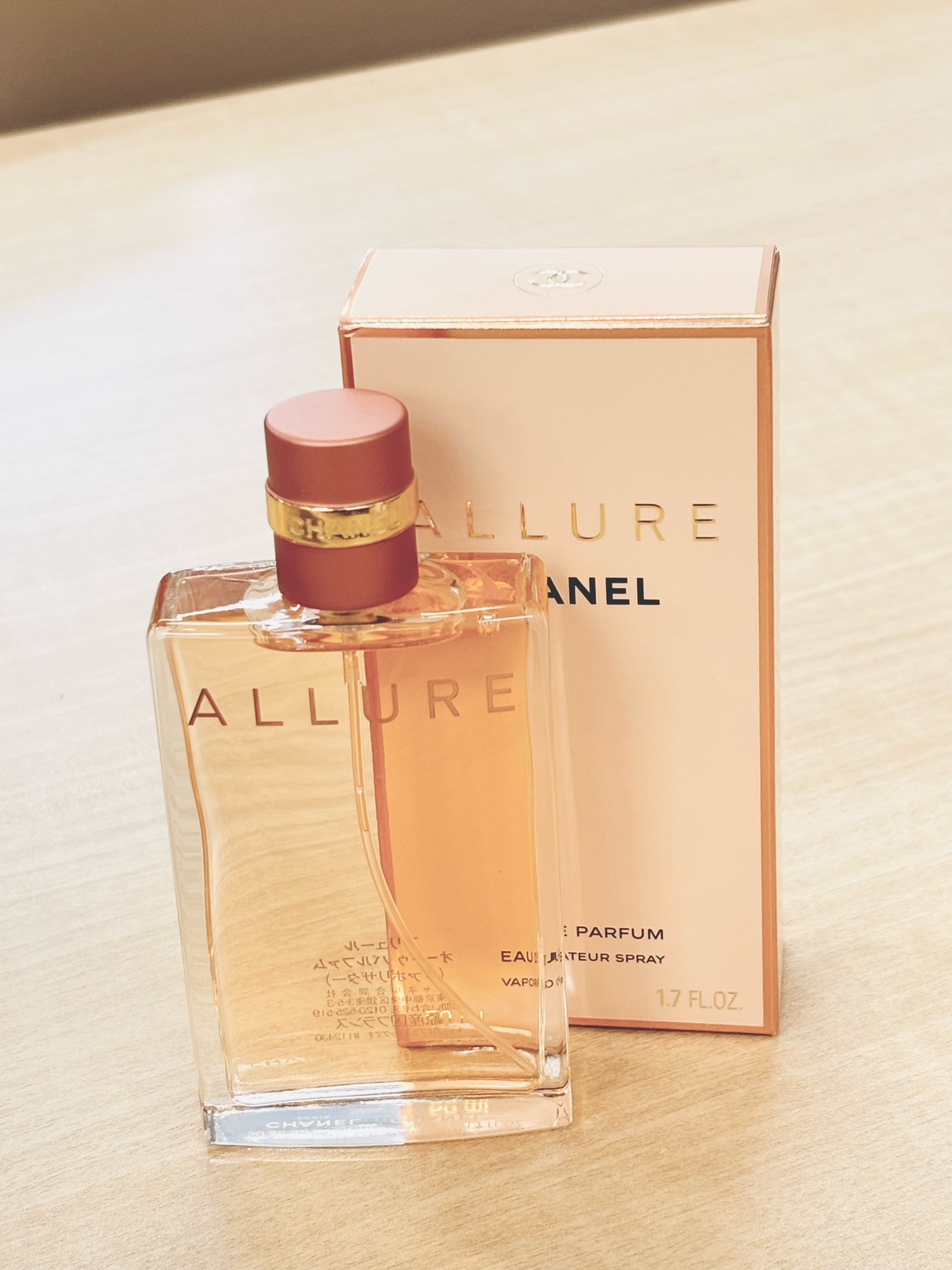 シャネル / アリュール オードゥ パルファム (ヴァポリザター)の公式