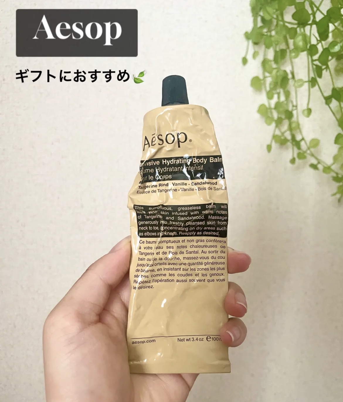 Aesop(イソップ) / インテンシブ ハイドレーティング ボディバーム