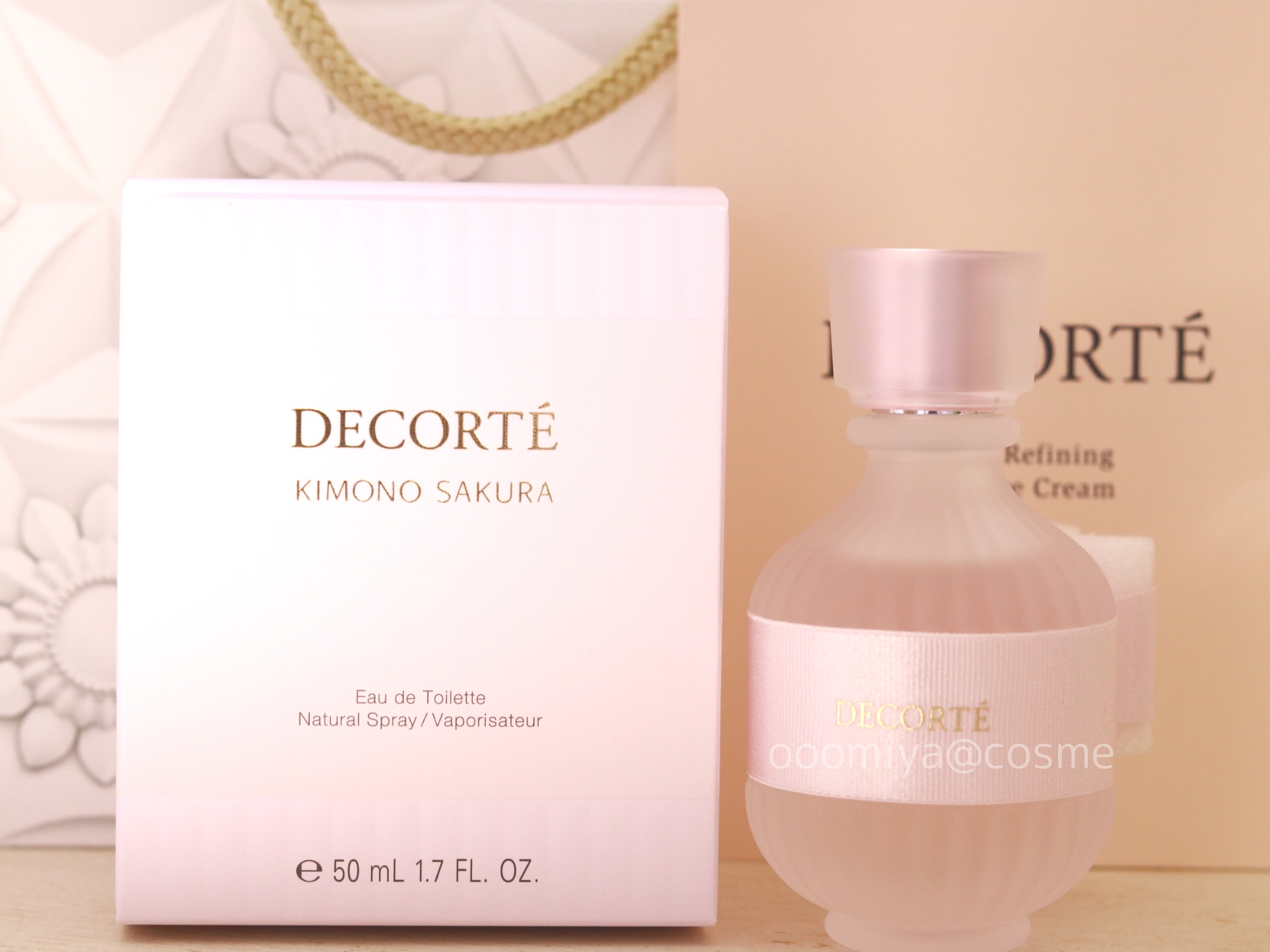 コスメデコルテ キモノ サクラ オードトワレ 50mL 限定 おまけ付き