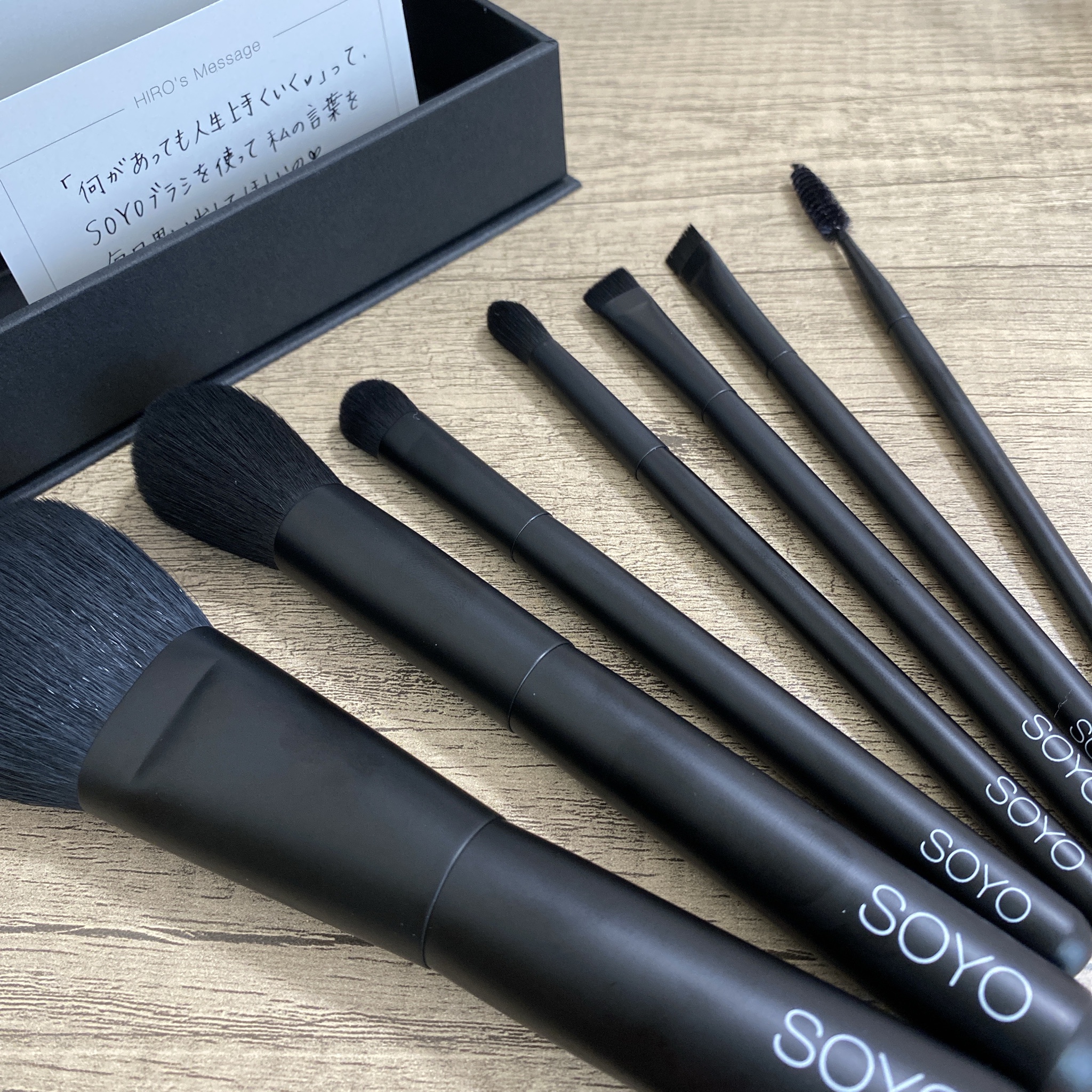 SOYO / SOYOメイクブラシ7本セットの口コミ写真（by kotoko-358さん