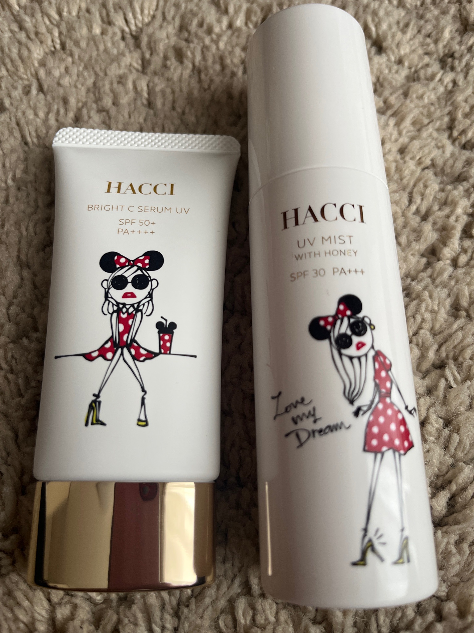 HACCI(ハッチ) / 日焼け止めミスト DI【ディズニー】の口コミ写真（by