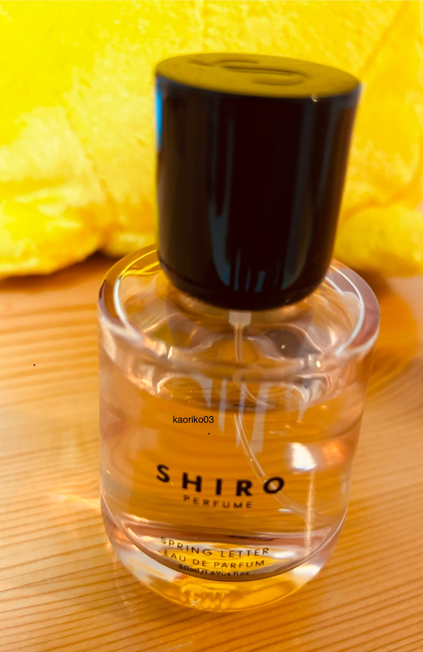 SHIRO / SHIRO PERFUME SPRING LETTER 50mlの公式商品情報｜美容