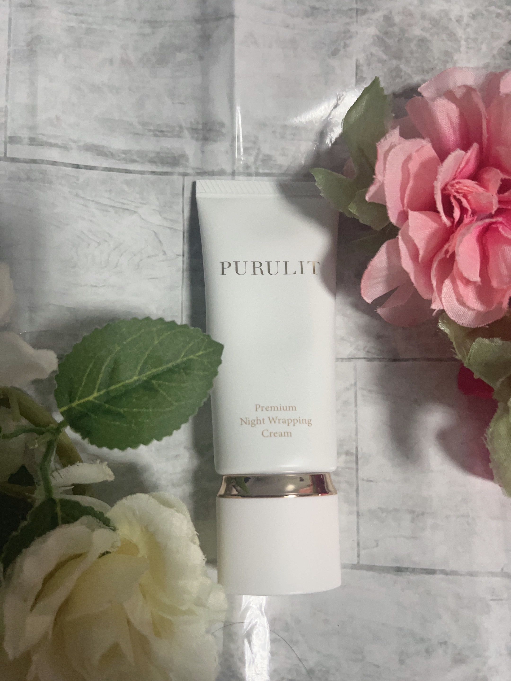 withCOSME / プルリット プレミアムナイトラッピングクリーム 35gの