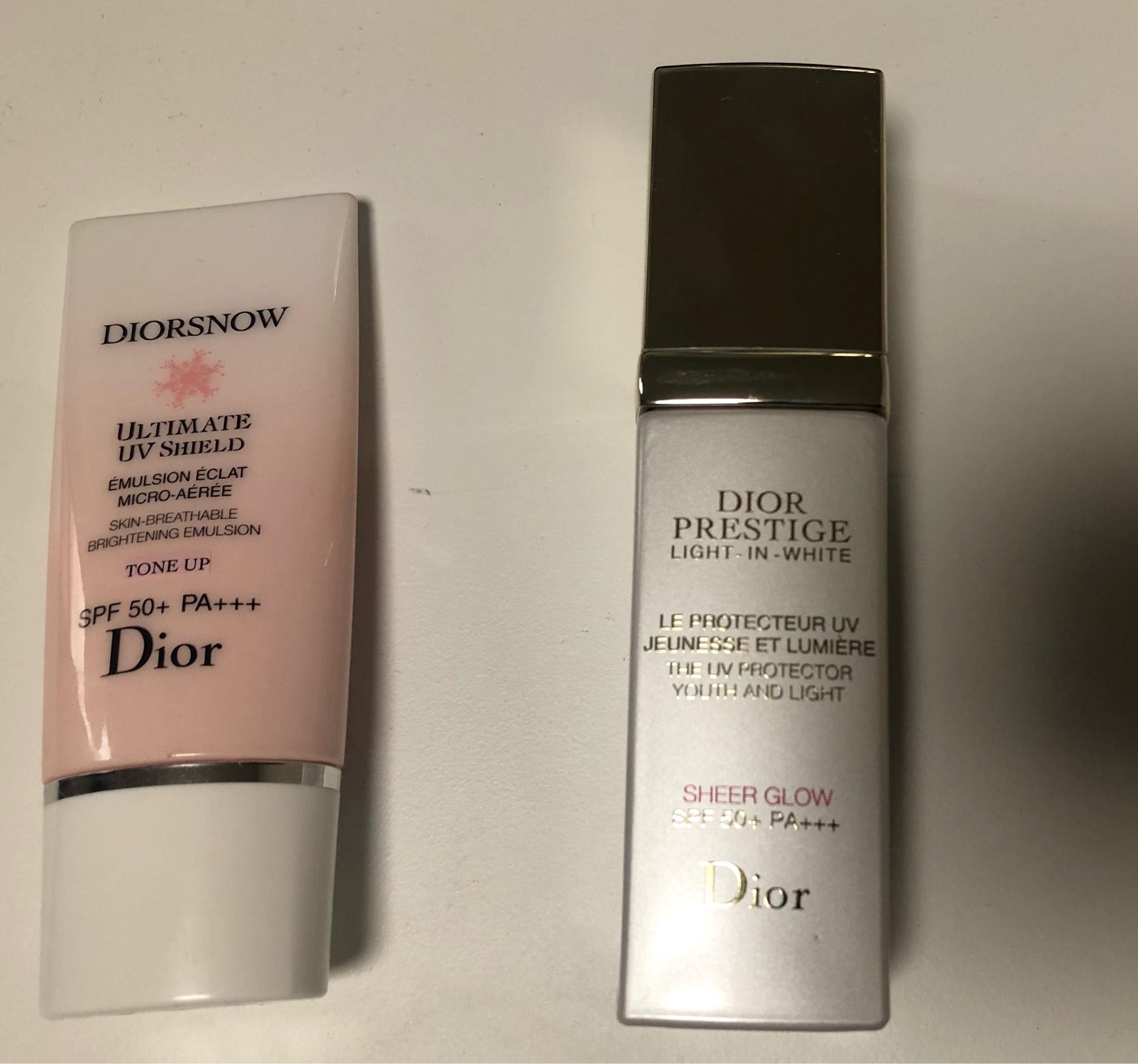ディオール / プレステージ ホワイト ル プロテクター UV シアーグロー