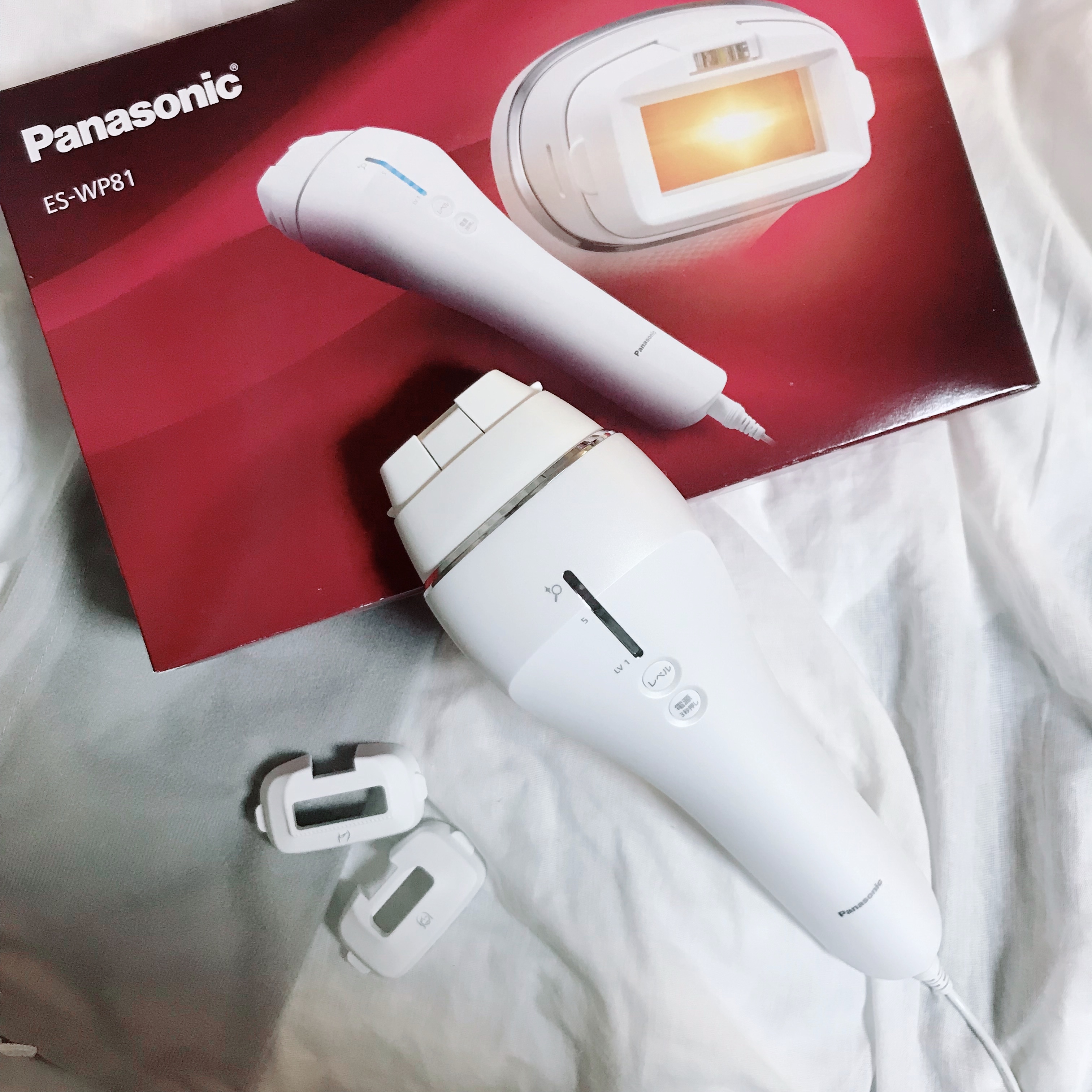 Panasonic / 光美容器 光エステ ＜ボディ＆フェイス用＞ ES-WP80の公式