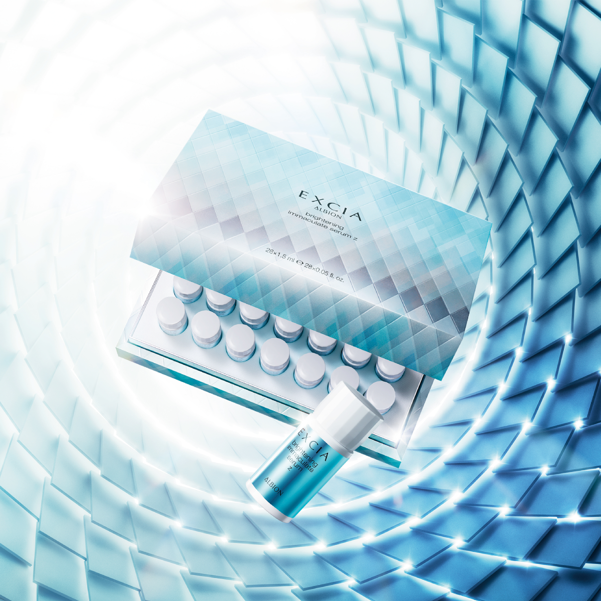 一点の曇りもない」というその名にふさわしく、頑固なシミや色ムラに