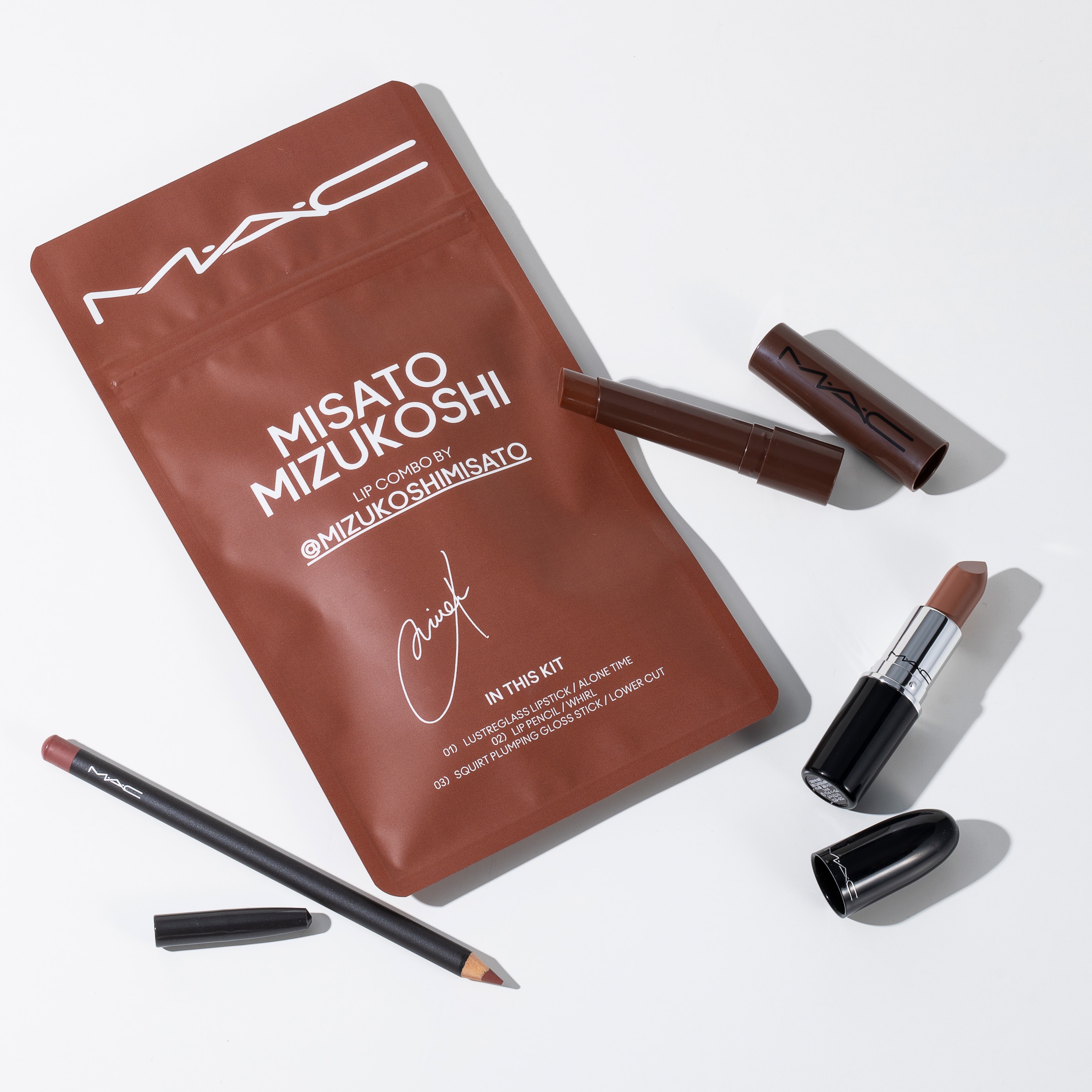 リップ コンボ ブラウン】＼M・A・C × 水越みさとコラボ／3種類の