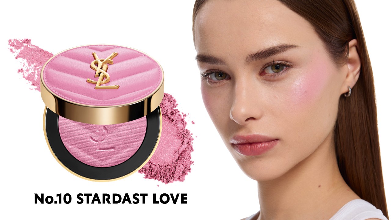 YSL メイクミーブラッシュパウダー 10 スターダスト ラブ イヴ