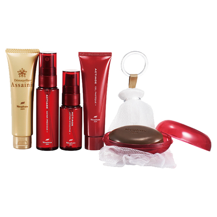 ニナファーム 赤化粧水 赤美容液 赤ジェル 新品セット アクティ