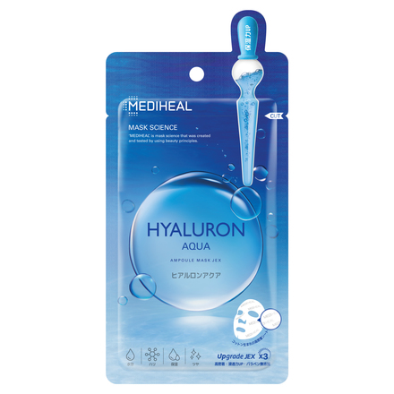 MEDIHEAL(メディヒール) / ヒアルロンアクアアンプルマスクJEXの公式