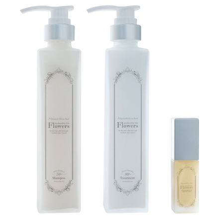 Flowers / Flowersシャンプー＋Flowersトリートメント＋Flowersオイル3