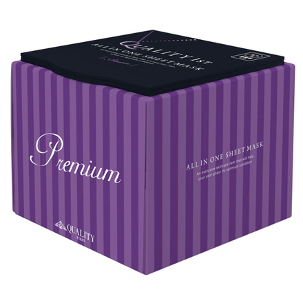 クオリティファースト / オールインワンシートマスク プレミアムEXの
