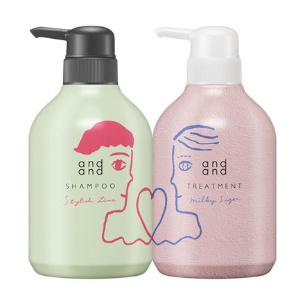 and and / シャンプー＆トリートメント ポンプペアの公式商品情報