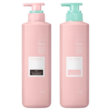 エッセンシャル / flat エアリースムースシャンプー／トリートメントの