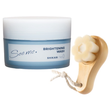 SHIKARI(シカリ) / SHIKARI BRIGHTENING WASH（ブラシセット） 本体の