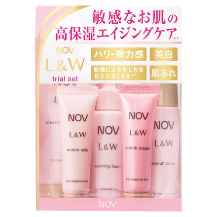 ノブ / L&W トライアルセットの公式商品情報｜美容・化粧品情報は