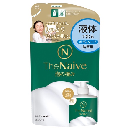 ナイーブ / The Naive ボディソープ 液体タイプ 詰替用 360mlの公式