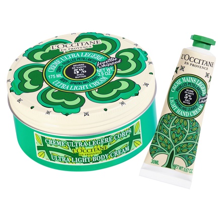 ロクシタン / スパークリングリーフ スノーシア ボディ&ハンドの公式