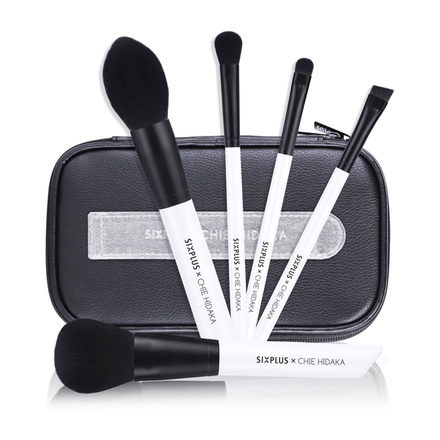 HAKUHODO フェイスブラシセット 6本入り ベーシック6本Aセット – 白鳳