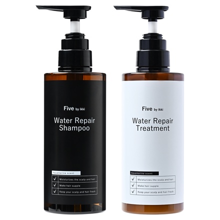 Five by ikki / ウォーターリペアシャンプー＆トリートメントの公式