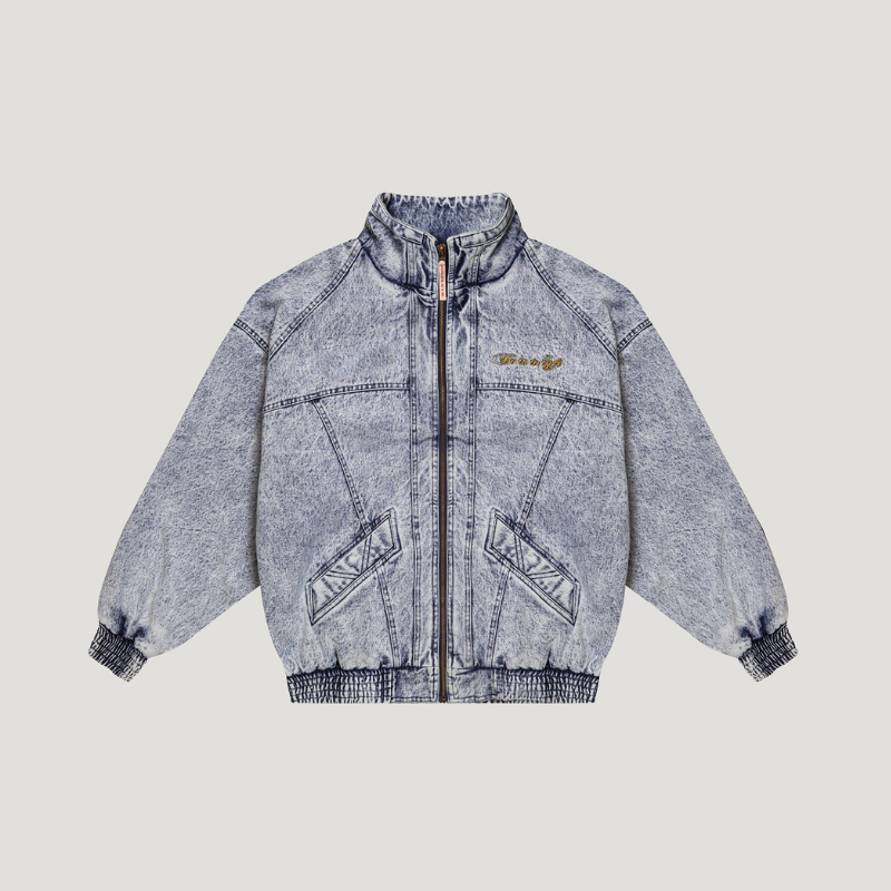 LÝFT × GOLD'S GYM Oversize Denim Jacket 1487 – フィットネスショップ