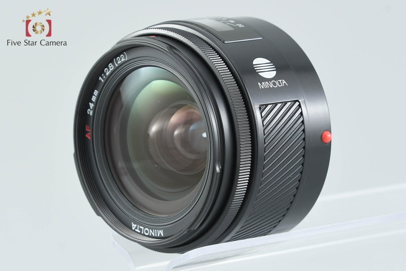 中古】MINOLTA ミノルタ AF 24mm f/2.8 旧タイプ – Five Star Camera