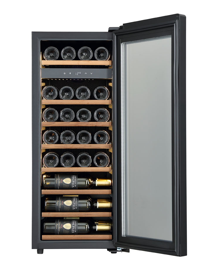 FJE-76GS(BK) エッセンシャル セラー [ガラス扉/右開き/29本収納