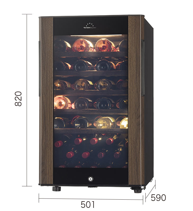 SG-121GS(WB) グランセラー [ガラス扉/右開き/49本収納] | ワイン通販