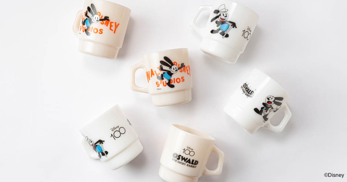 Fire-King Japan より「オズワルド・ザ・ラッキー・ラビット」の