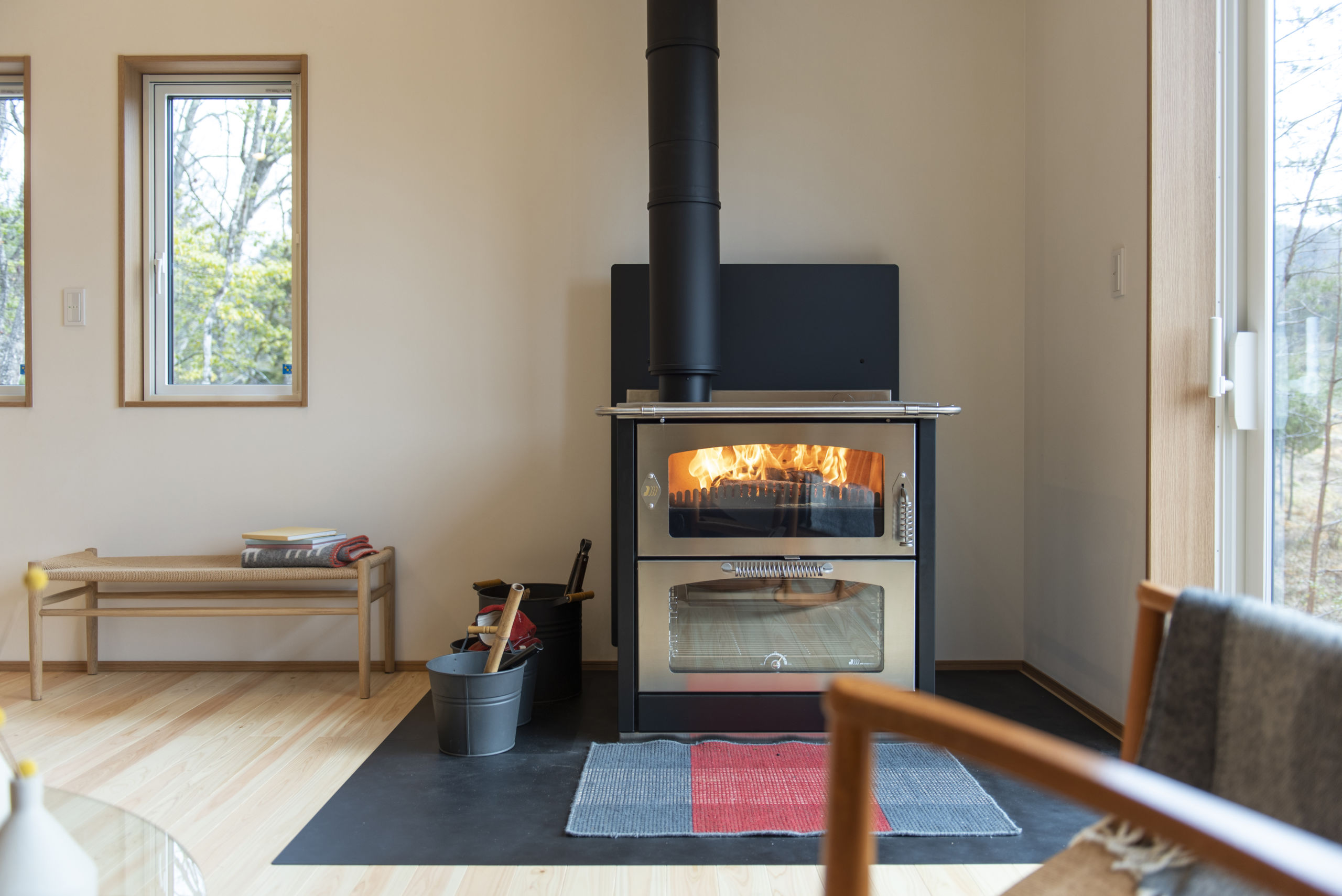 施工事例 No.2402 デマニンコア ドミノ8 | 薪ストーブの販売・施工