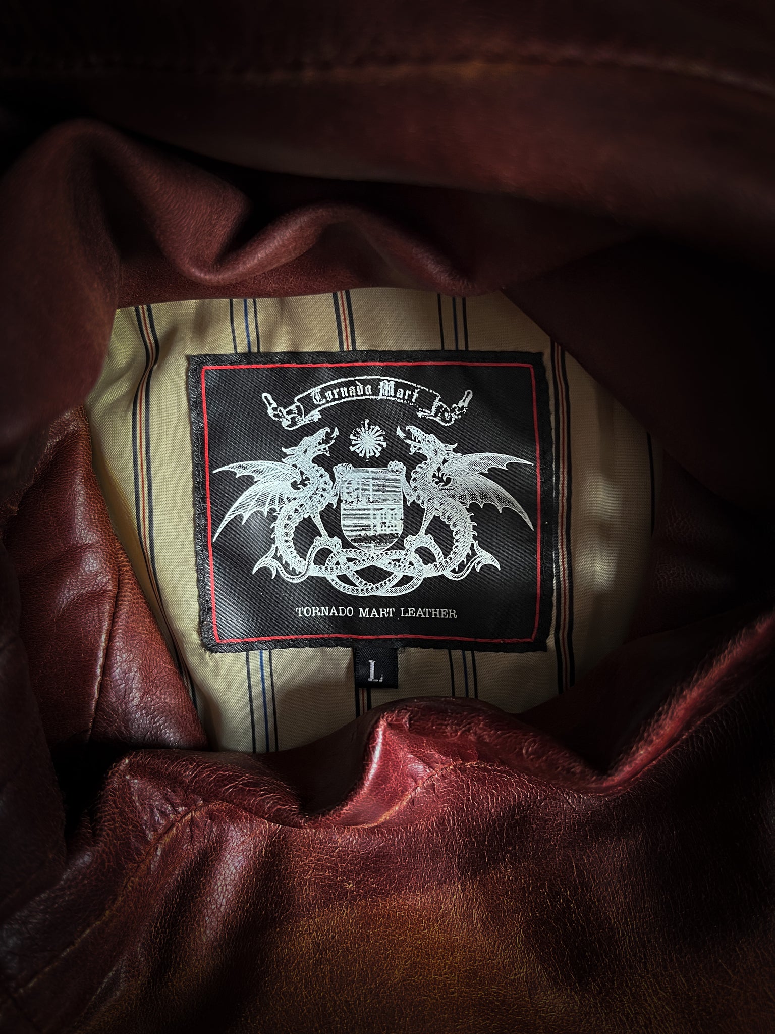 Tornado Mart 00s Studded Cow Hide Leather Jacket – firstfinal