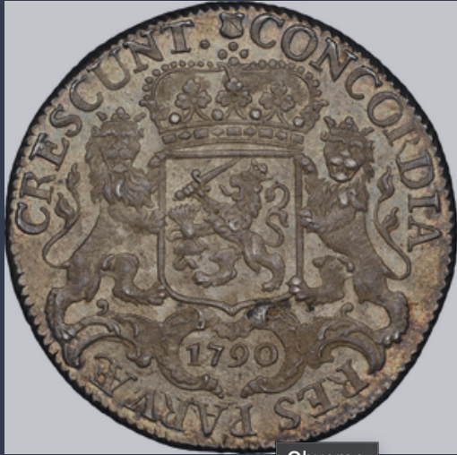ツ*モ様 1647年オランダ・ユトレヒト ライオンダラー(銀貨) SOLD】1790