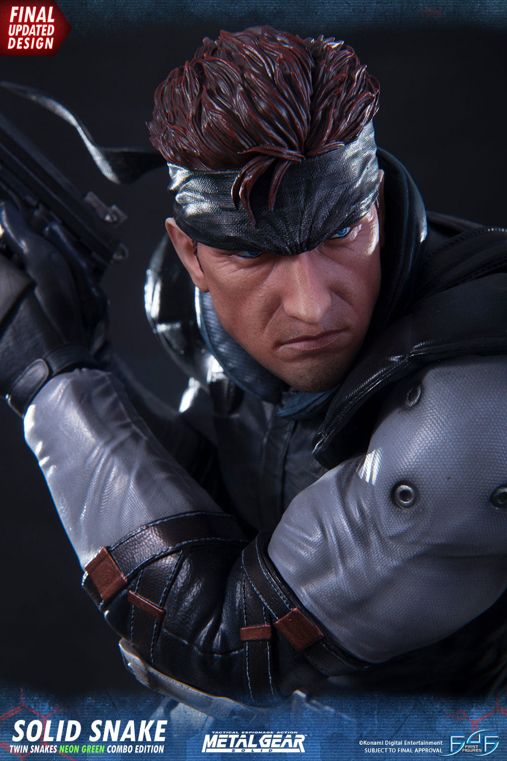 Solid Snake Twin Snakes Neon Green Combo Edition – First 4 Figures