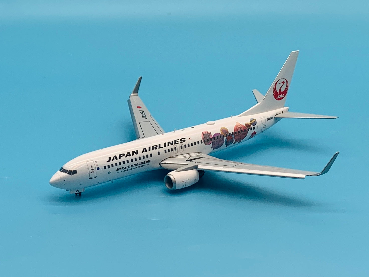JC Wings 1/200 Japan Airlines JAL Boeing 737-800 JA329J Jōmon
