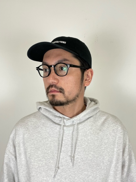 COOTIE / Hard Twist Yarn 6 Panel Cap -Black-