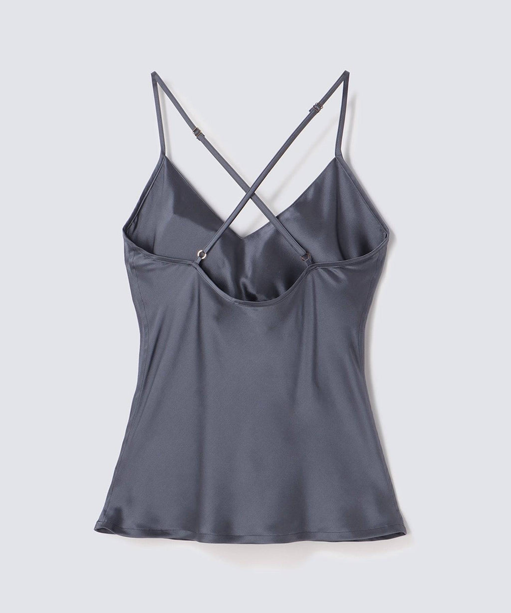 MIU MIU チャコールグレー キャミソール