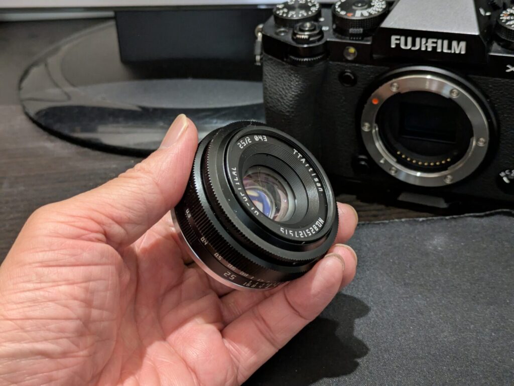 中華レンズ】TTartisan 25mmf2（Xマウント）レビュー