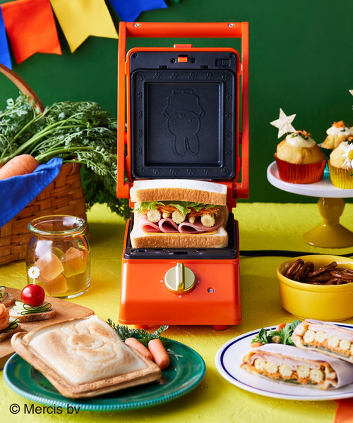 ミッフィーデザイン登場！「BRUNO グリルサンドメーカー」でお手軽