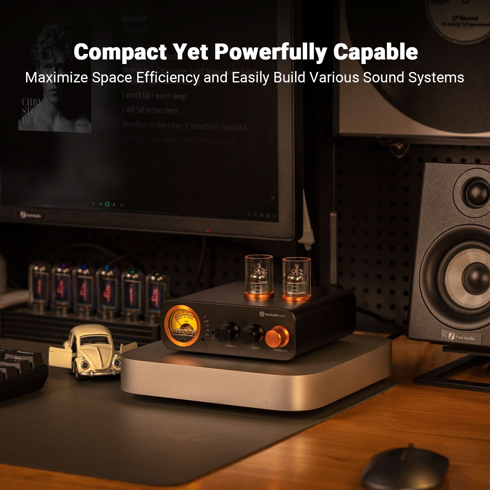 Fosi Audio MC331 Tube Integrated Bluetooth Amp