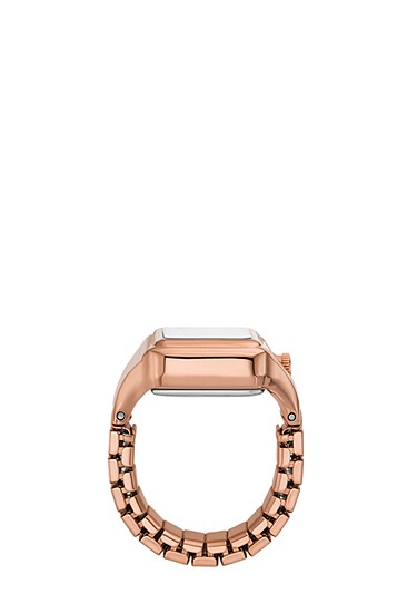 RAQUEL 二針 ローズゴールドトーン ステンレススチール ウォッチリング