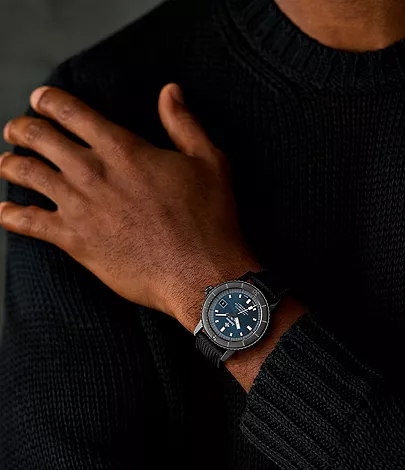 Super Sea Wolf Ceramic Compression Diver Automatic Rubber Strap