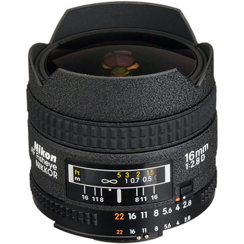 Nikon AF 16mm f/2.8D Fisheye [16/2.8D] - FOTOFILE