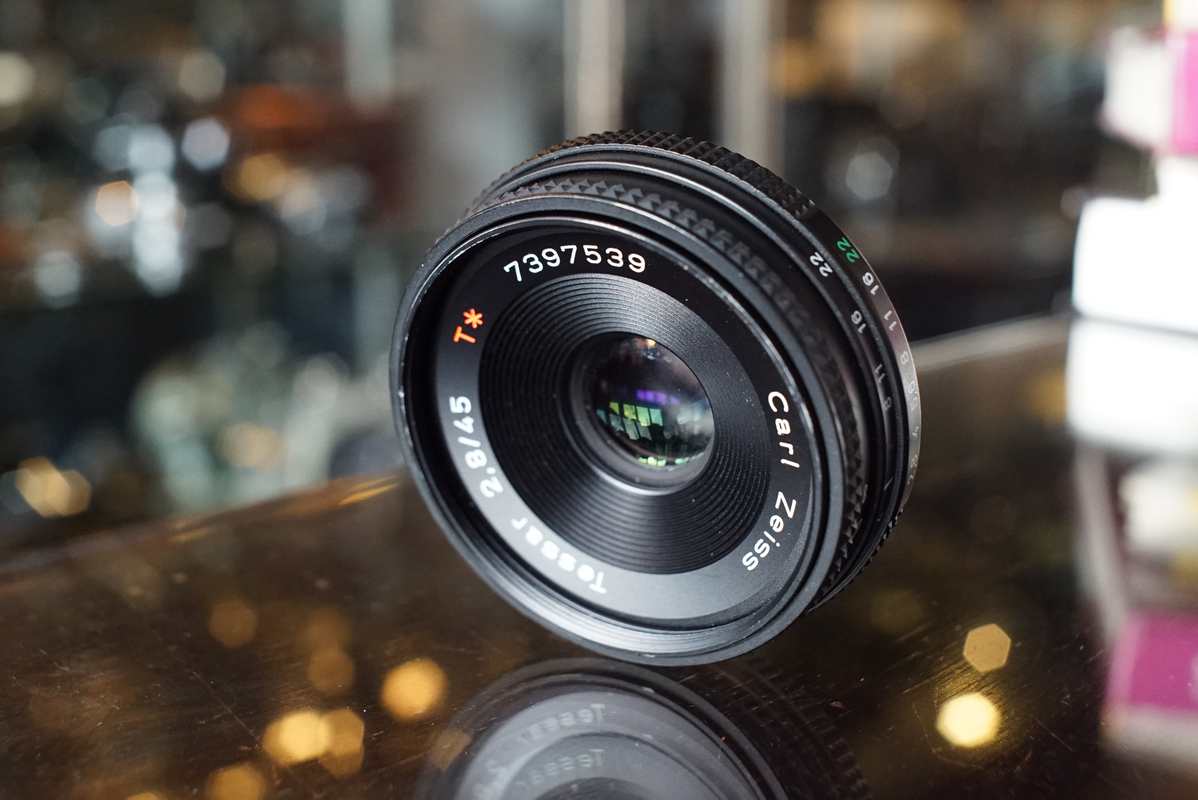 ☆レア玉・美品☆ Tessar T* 45mm F2.8 MM J #566M Amazon | CONTAX