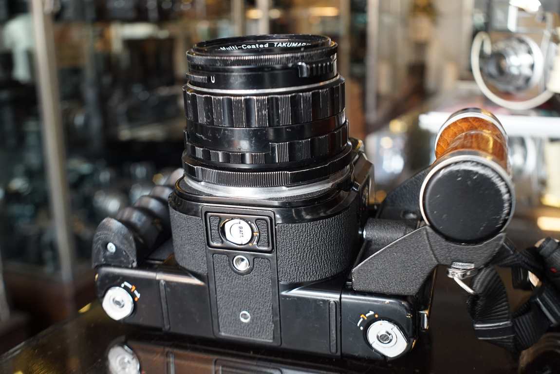 Pentax 6x7 MLU kit + Takumar 90mm F/2.8 LS lens - Fotohandel