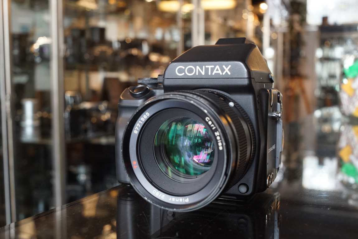 Contax 645 + Zeiss Planar 80mm F/2 T* kit - Fotohandel Delfshaven