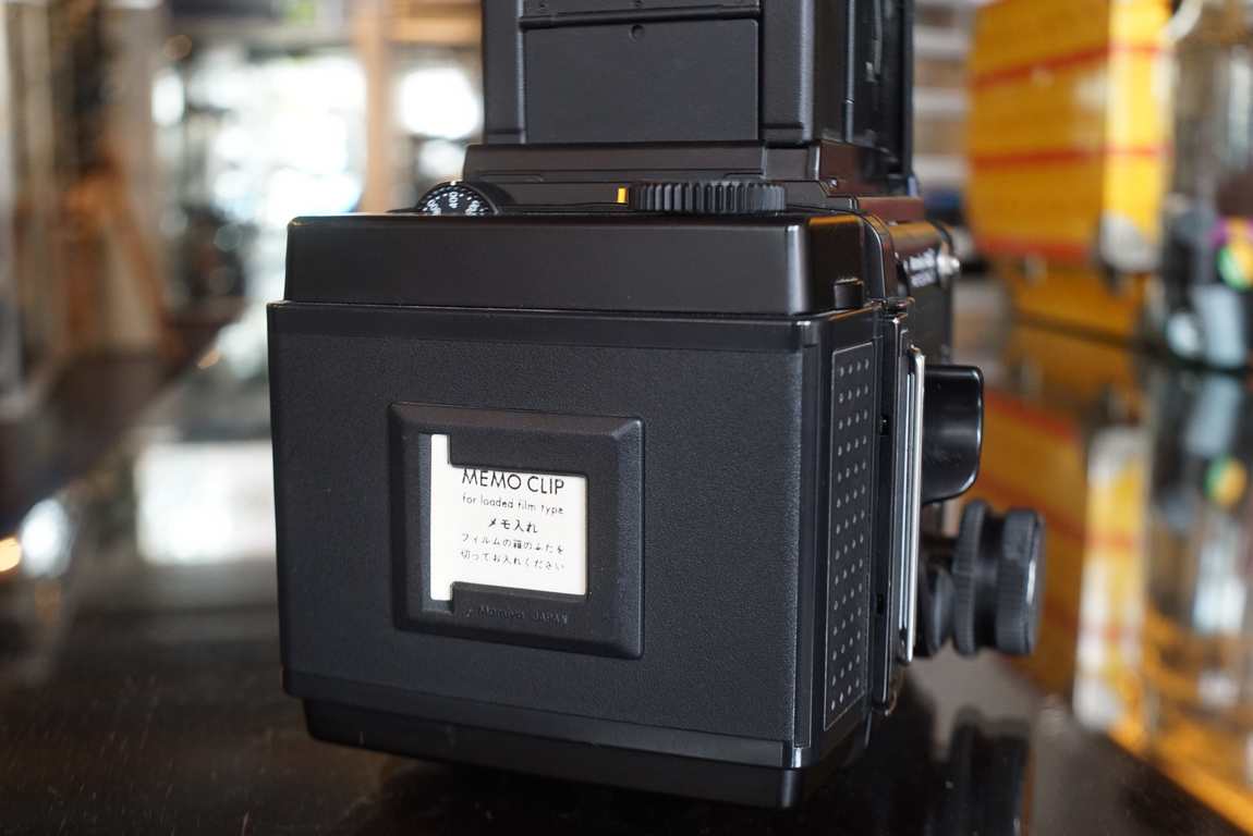 Mamiya RZ67 Pro II + Sekor 110mm F/2.8 lens + Pro II 120 back