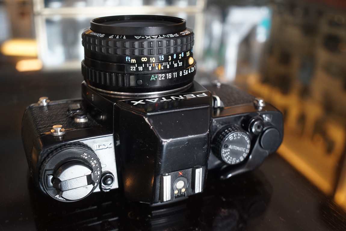 Pentax LX + SMC-A 50mm f/1.7 lens - Fotohandel Delfshaven / MK Optics