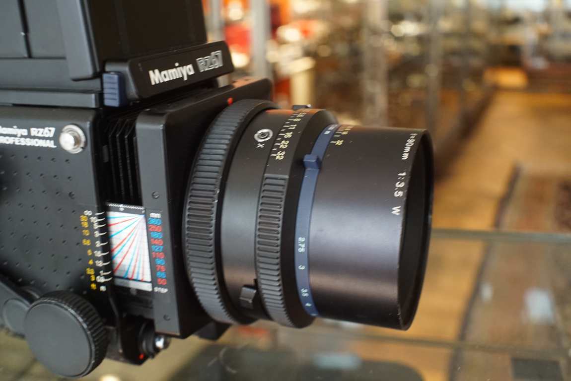 Mamiya RZ67 Pro + Sekor Z 90mm F/3.5 W lens kit - Fotohandel