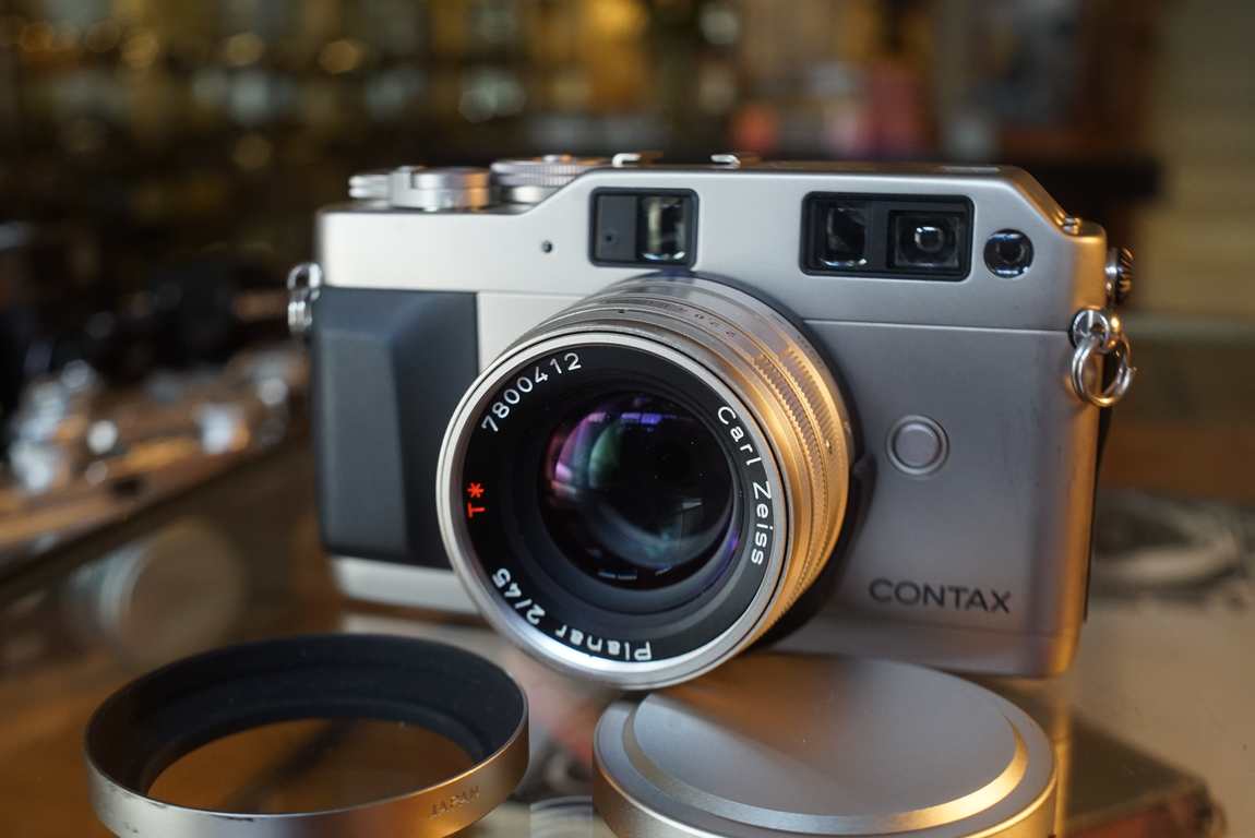 Contax G1 + Planar 2 / 45mm - Fotohandel Delfshaven / MK Optics